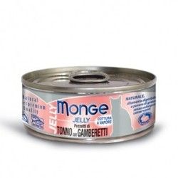 MONGE JELLY gr 80 Pezzi Tonno/Gamberetti