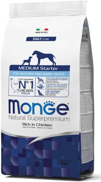 MONGE MEDIUM STARTER kg 1.5 Pollo