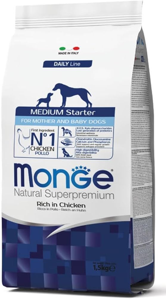 MONGE MEDIUM STARTER kg 1.5 Pollo