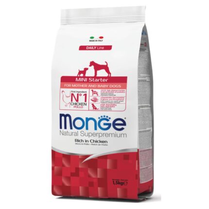 MONGE MINI STARTER kg 1.5 Pollo
