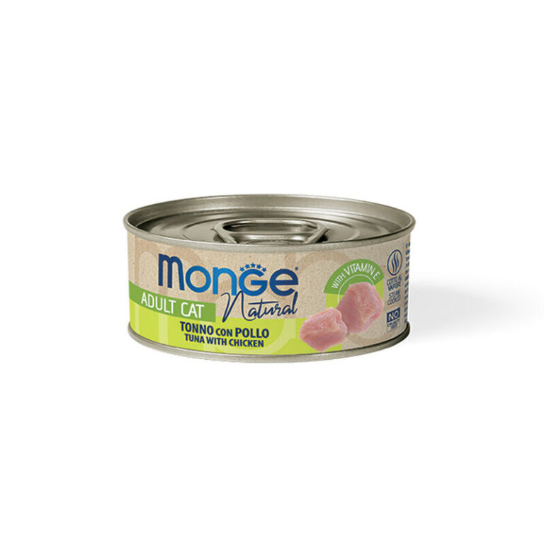 MONGE NAT. gr 80 Tonno Pinne G./Pollo