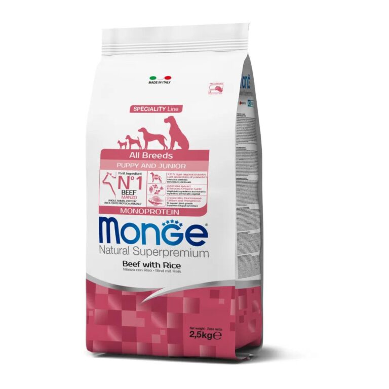 MONGE P&J ALL BREEDS kg 2.5 Manzo