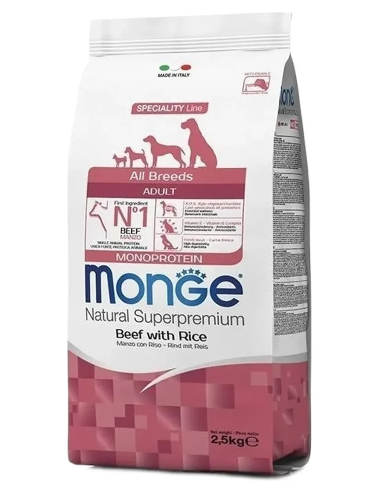 MONGE P&J ALL BREEDS MONOP. kg 12 Manzo