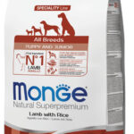MONGE PUPPY ALL BREEDS kg 2.5 Agnello