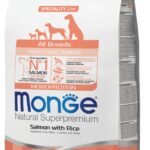 MONGE PUPPY&J. ALL BREEDS kg 12 Salmone