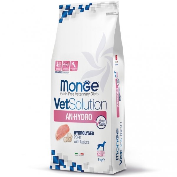 MONGE VETSOLUT CAN.AN. HYDRO kg 9