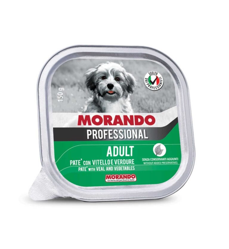 MORANDO PROF. CANE gr 150 Vitello/Verd.