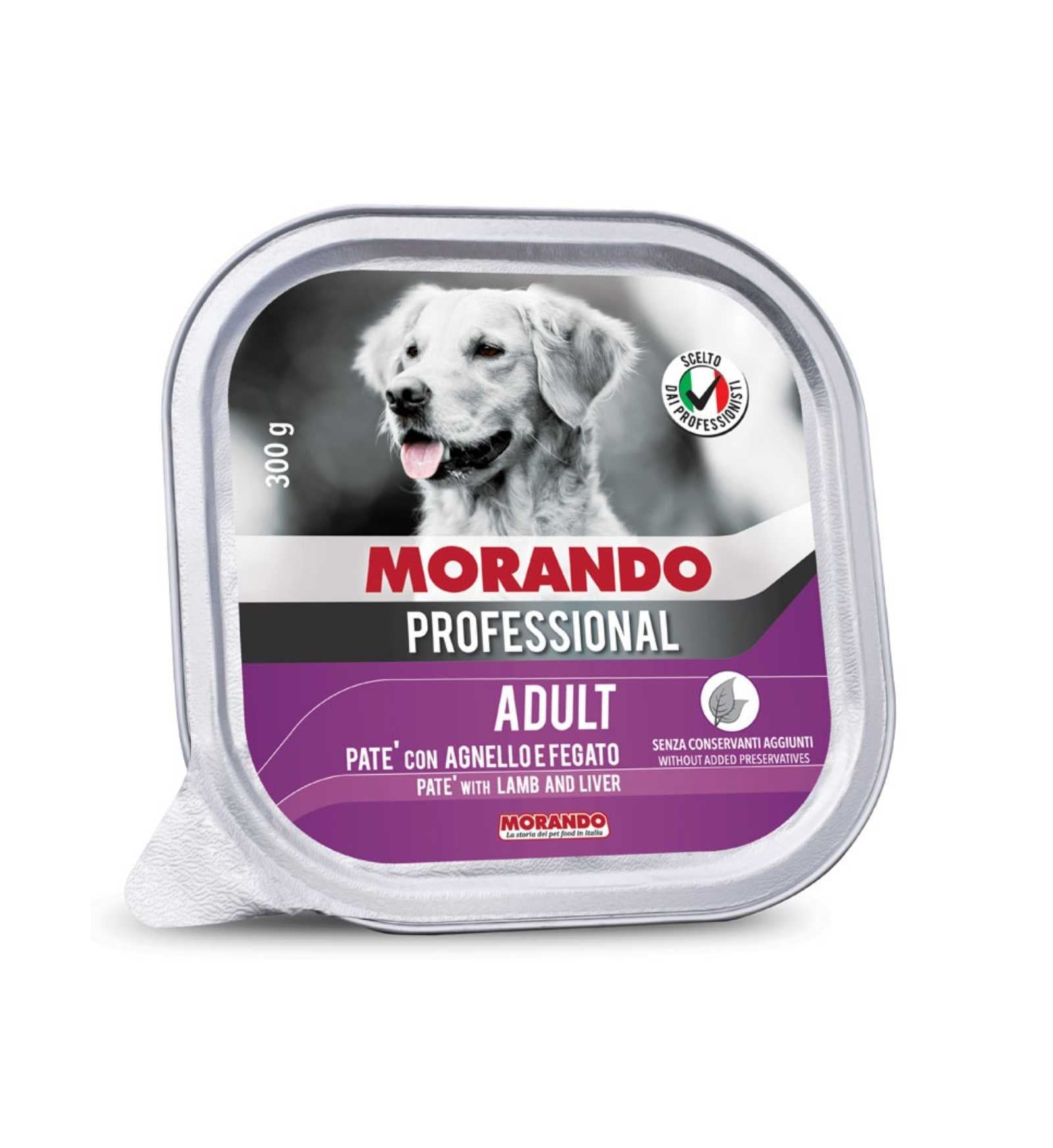 MORANDO PROF. CANE gr 300 Agnello/Fegato MORANDO PROF. CANE gr 300 Agnello/Fegato