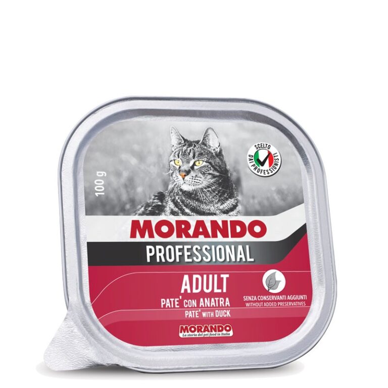 MORANDO PROF. GATTO gr 100 Paté Anatra