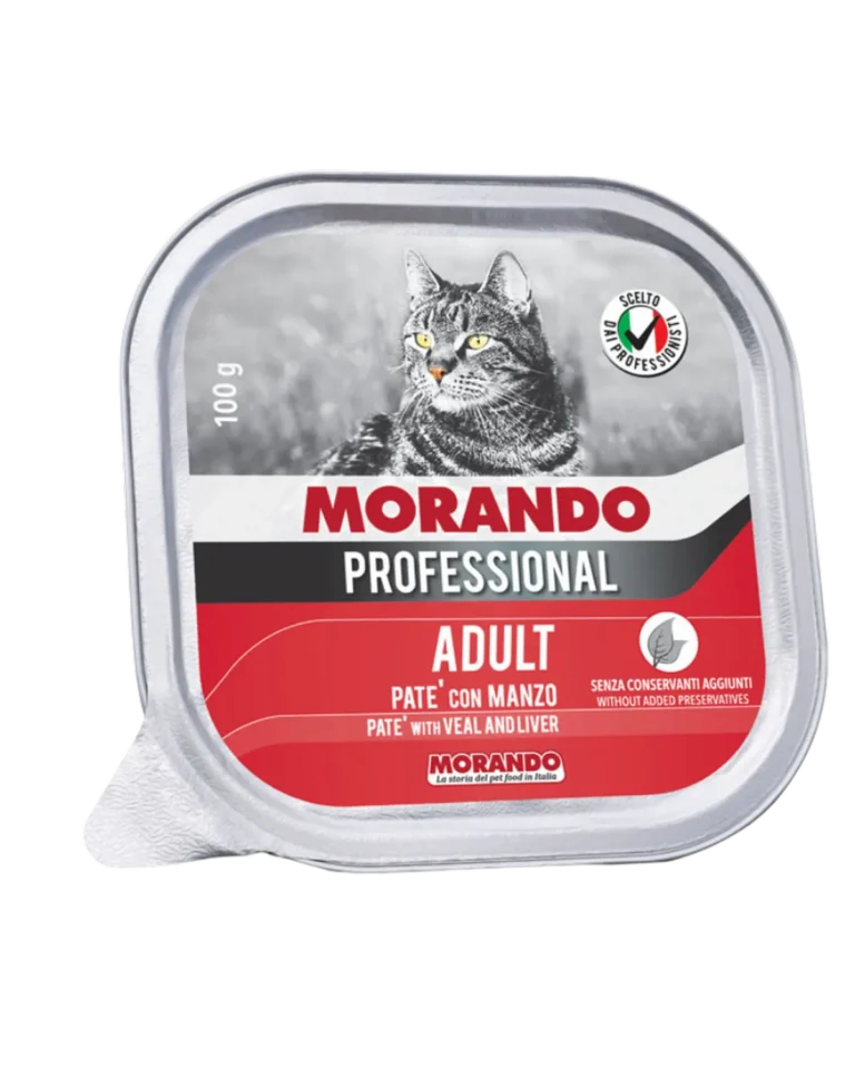 MORANDO PROF. GATTO gr 100 Paté Manzo