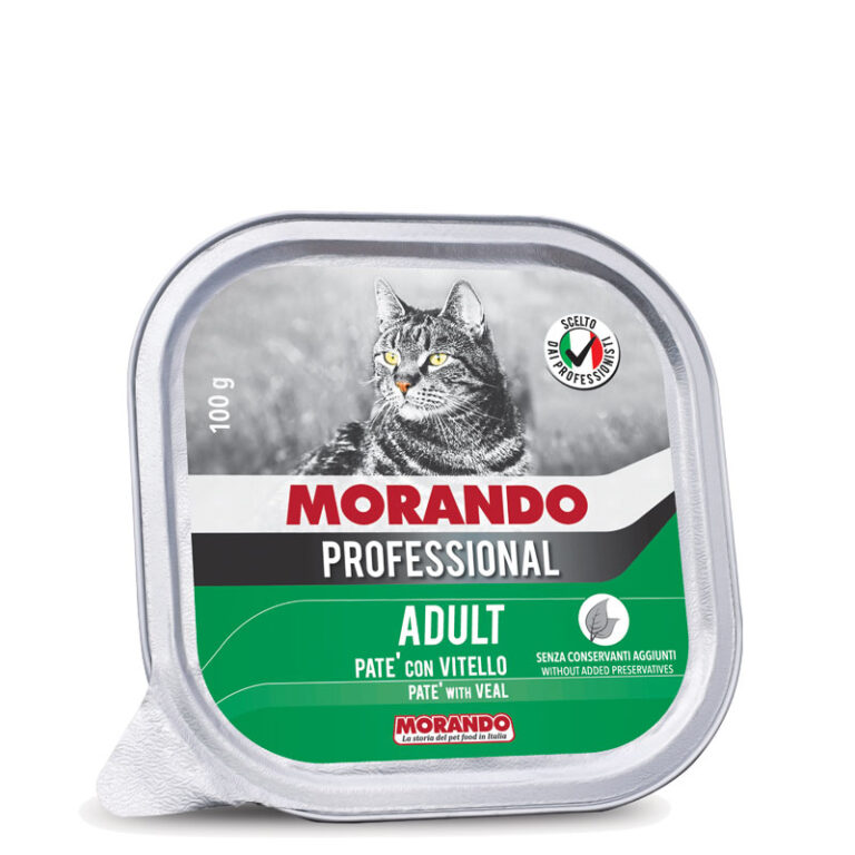 MORANDO PROF. GATTO gr 100 Paté Vitello