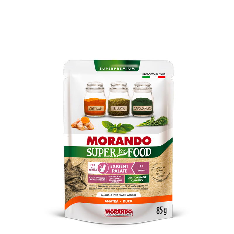MORANDO S/FOOD GATTO EXIGENT gr 85 MORANDO S/FOOD GATTO EXIGENT gr 85