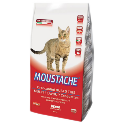 MOUSTACHE GATTO GUSTO TRIS kg 20