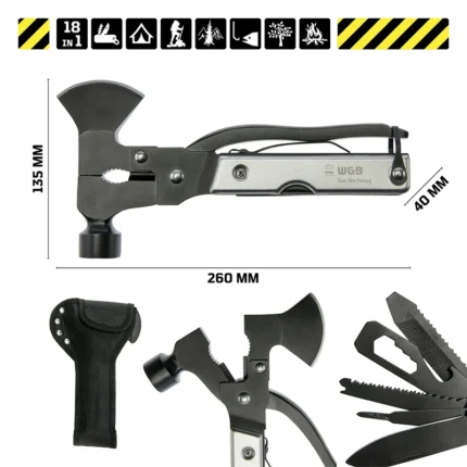 MULTIATTREZZO 18 UTENSILI OUTDOOR