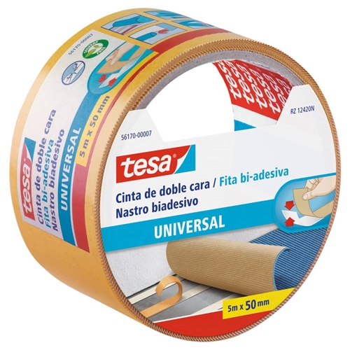 NASTRO BI-ADESIVO UNIV. mm 50 m 5