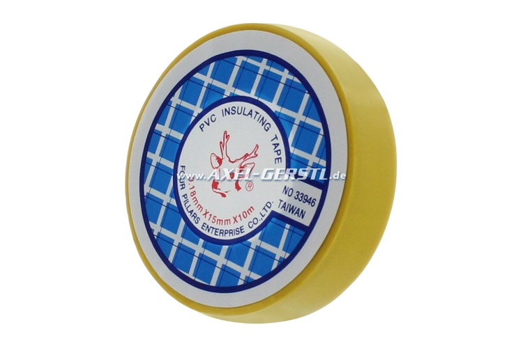 NASTRO ISOLANTE mm 15 Giallo Axel NASTRO ISOLANTE mm 15 Giallo Axel