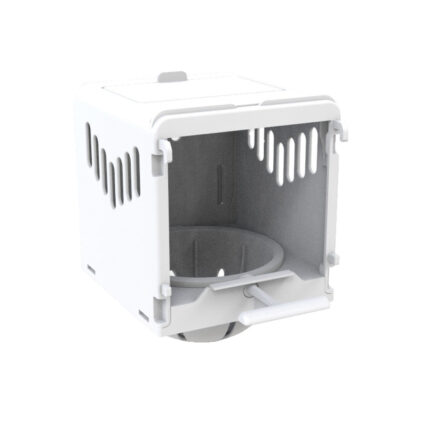 NIDO UCCELLI cm 12x12x17H Bianco
