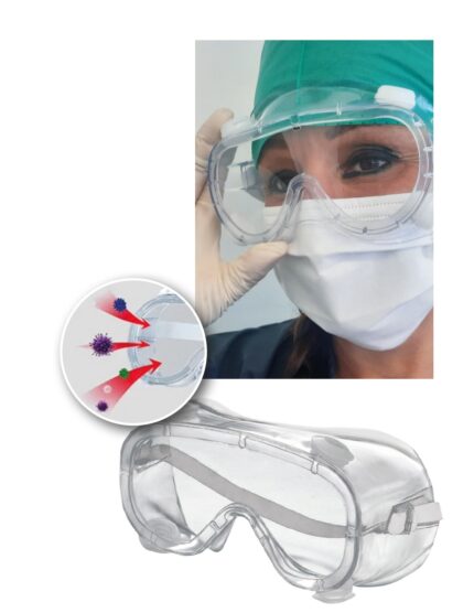 OCCHIALE PROT. Trasp. A MASCHERA Axel