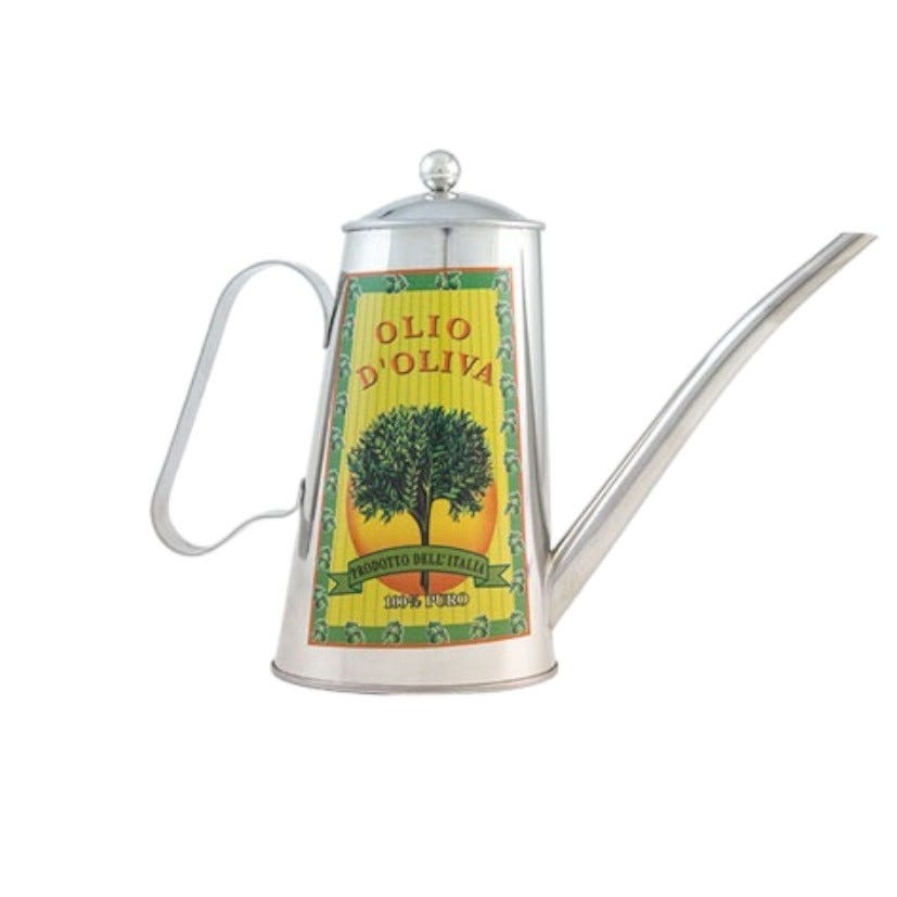 OLIERA ACCIAIO INOX DECORATO EVA ml 500 OLIERA ACCIAIO INOX DECORATO EVA ml 500