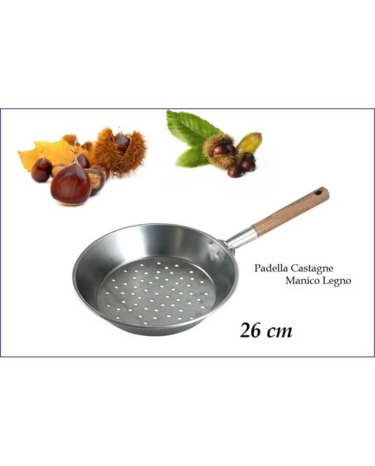 PADELLA CASTAGNE cm 26 M/Legno