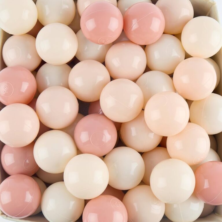 PALLE 6CM (PZ.20) FINITURE ROSA/BEIGE