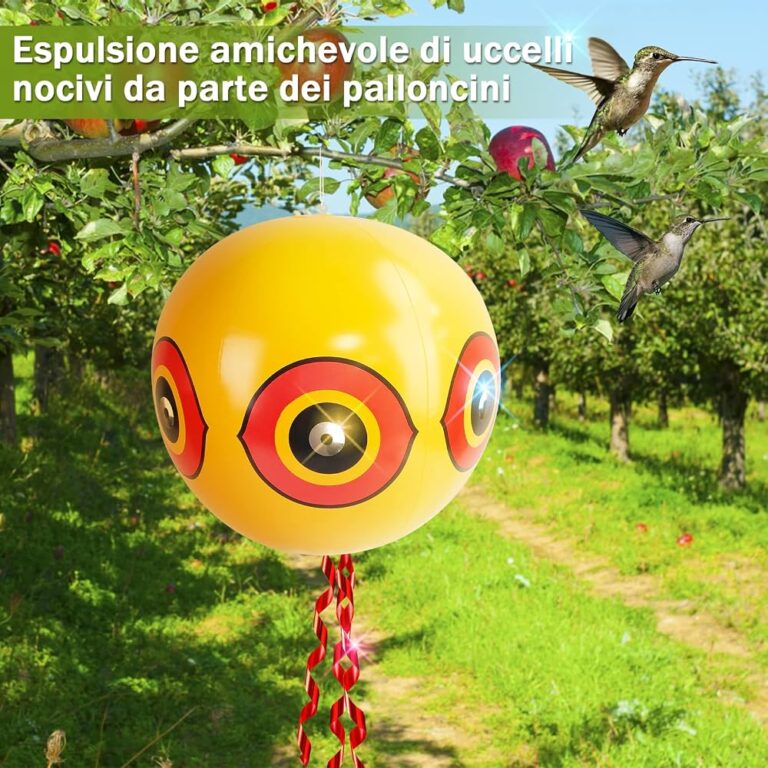 PALLONE SCACCIA UCCELLI Giallo