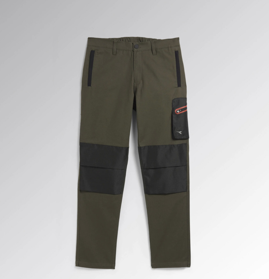 PANTALONE STRETCH Verde Foresta Notte PANTALONE STRETCH Verde Foresta Notte