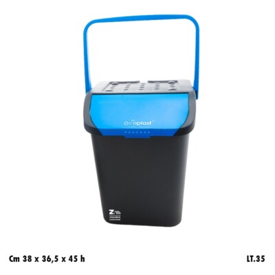 PATTUMIERA ECOLOGIC Lt 35 Blu