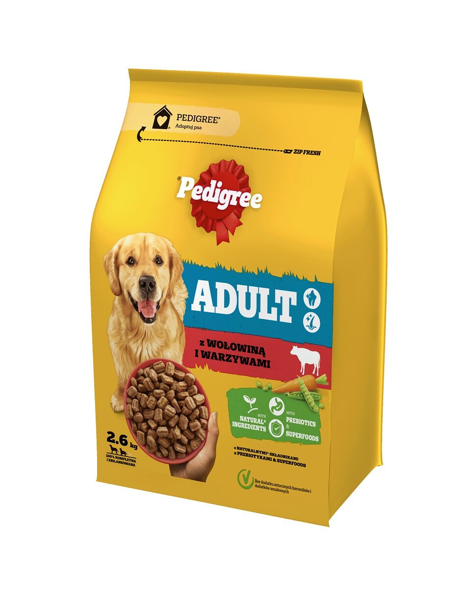 PEDIGREE ADULT kg 2.6 Pollo/Verdure PEDIGREE ADULT kg 2.6 Pollo/Verdure