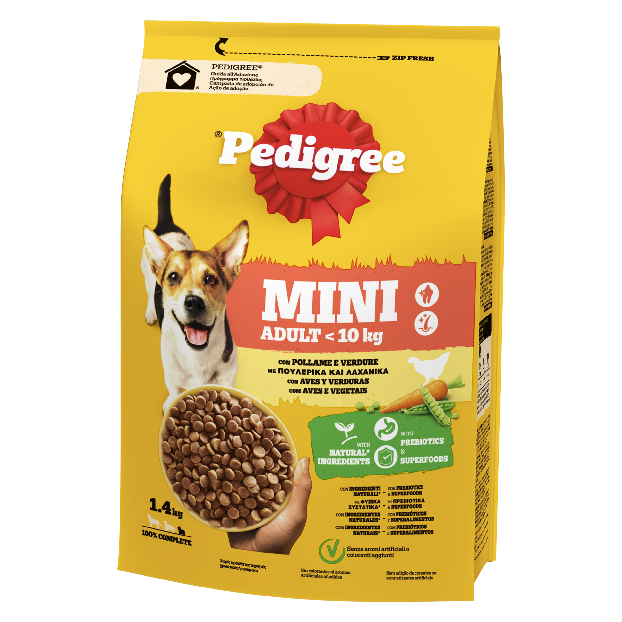 PEDIGREE SMALL JUNIOR kg 1.4 Pollame/Ver PEDIGREE SMALL JUNIOR kg 1.4 Pollame/Ver