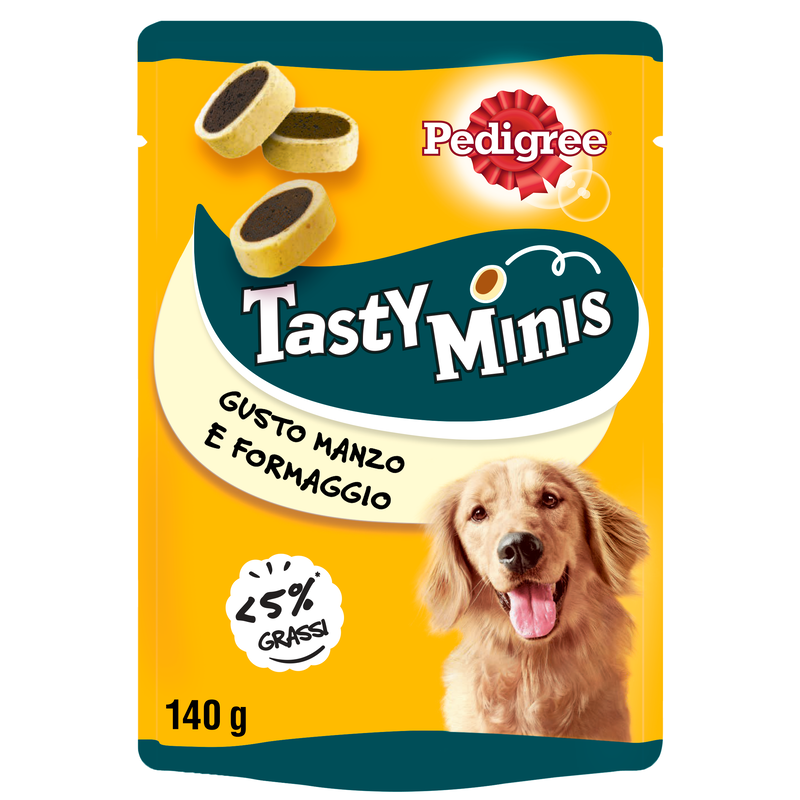 PEDIGREE TASTY BITES gr 140 Cheesy Bites PEDIGREE TASTY BITES gr 140 Cheesy Bites