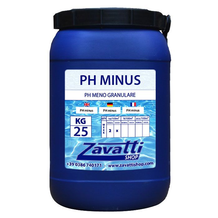 PH MINUS 100% GRANULARE kg 25