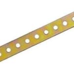 PIASTRA DRITTA cm 10 FORATA 20x4