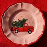 PIATTO CERAM. MERRY XMAS 22X26,5