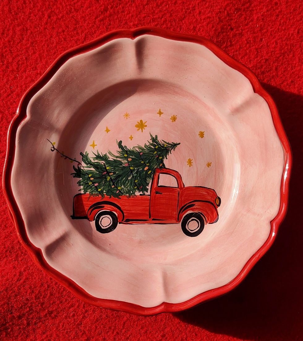 PIATTO CERAM. MERRY XMAS 22X26,5 PIATTO CERAM. MERRY XMAS 22X26,5