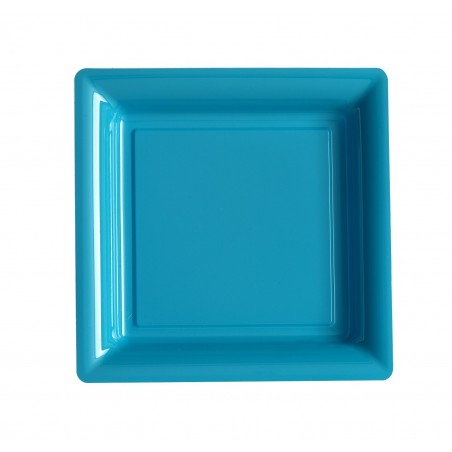 PIATTO QUADRATO Azzurro