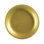PIATTO ROTONDO PVC Oro