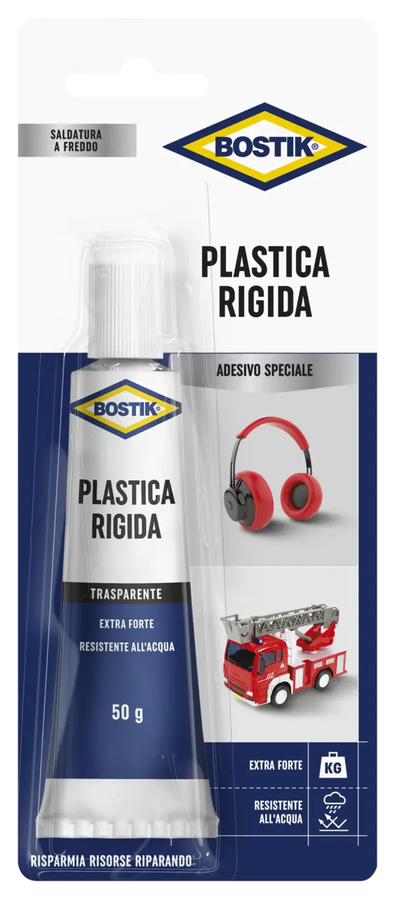 PLASTICA RIGIDA gr 50 Bostik