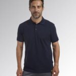 POLO MC ATLAR ORGANIC Blu Classico