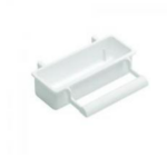PORTABISCOTTO UCCELLI cm 9x6x2H Bianco