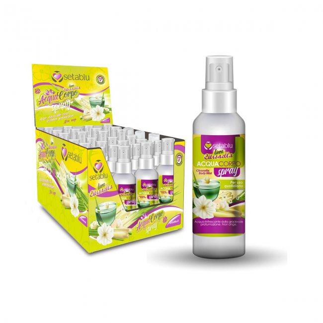 PROFUM. AUTO SPRAY SETA BLU ml 100