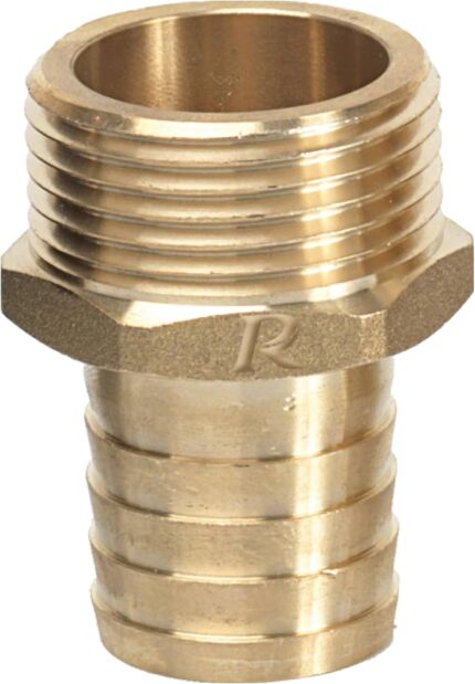 RACCORDO SCANALATO OTTONE M 1"/25