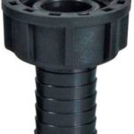 RACCORDO SCANALATO PLASTICA 1"/19