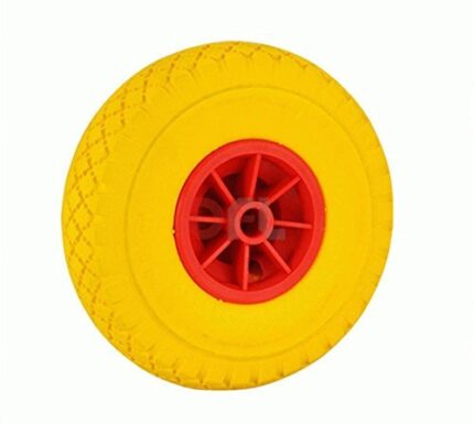 RUOTA CARRELLO SOFT PU GIALLA 260x85