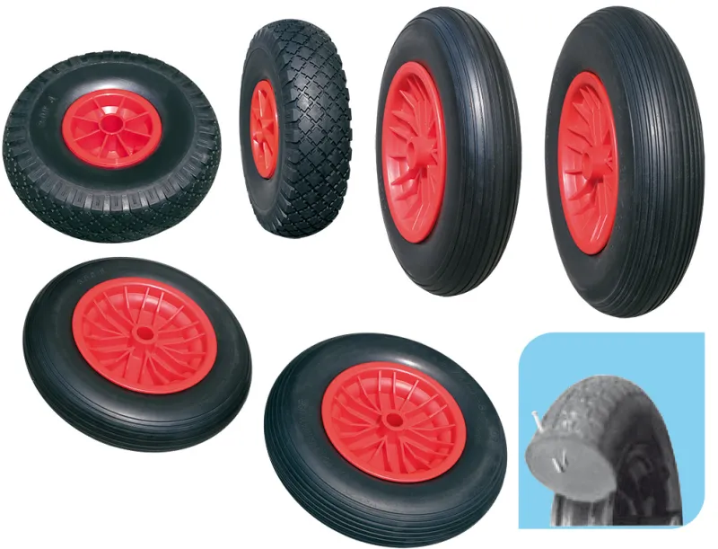 RUOTA CARRIOLA SOFT 350x80 C/P RUOTA CARRIOLA SOFT 350x80 C/P