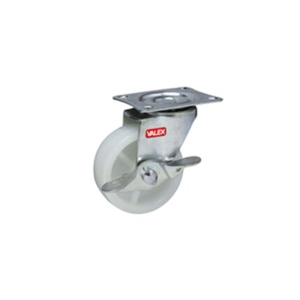 RUOTA NYLON PIASTRA FISSA mm 50 Valex