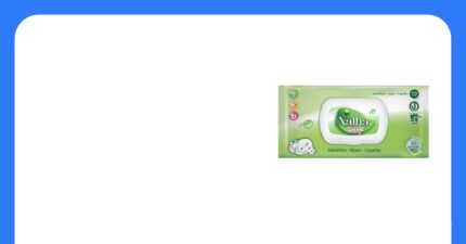 SALVIETTE BABY NATHA BIO Pz.72 A&C