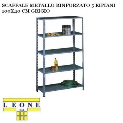 SCAFFALE RINFORZATO 100x40 Grigio