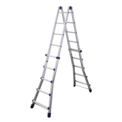 SCALA TELESCOPICA BRIKO 5.12 Mt 5+5 Blu