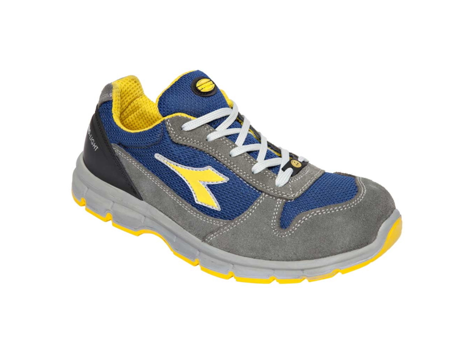 SCARPA RUN II TEXT LOW ESD Grigio/Blu SCARPA RUN II TEXT LOW ESD Grigio/Blu